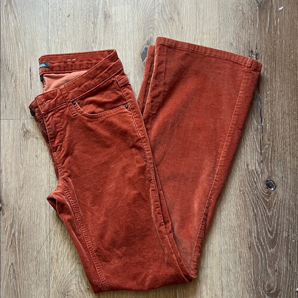 Rust Corduroy Pants